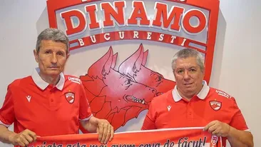 OFICIAL: Dinamo București a anunțat noul cuplu de antrenori, Mulțescu - Țălnar!