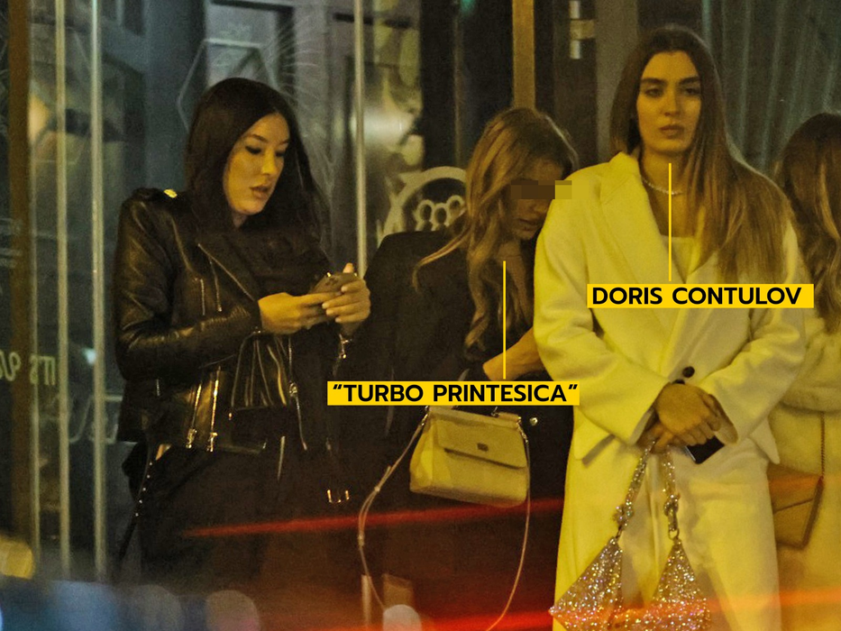 ”Turbo Prințesica”, alături de Doris. fosta iubită a lui Ionuț Radu (Foto: CANCAN.RO)
