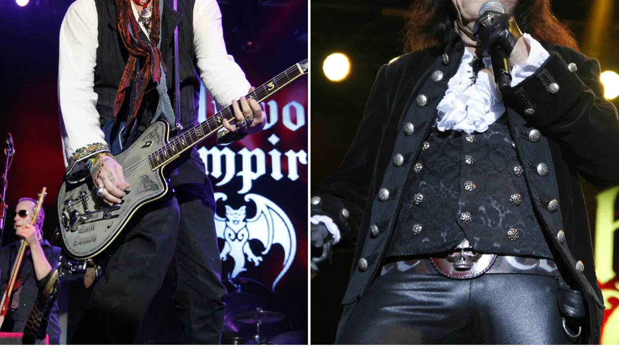 JOHNNY DEPP şi-a sărbătorit ziua de naştere pe scena din România! ASTA a fost surpriza cu care s-a trezit din partea rockerilor legendari de la „Hollywood Vampires“