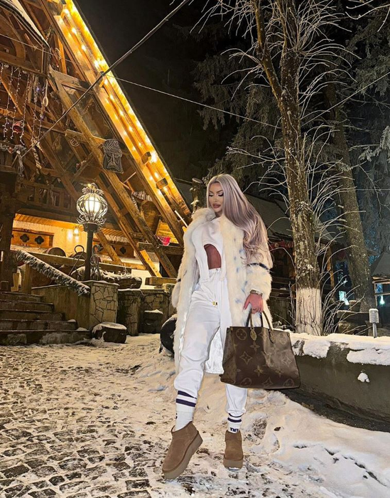 Loredana Chivu, în weekend la Brașov (Foto: Instagram)