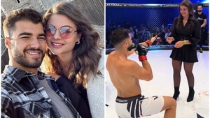 Iancu Sterp și-a cerut iubita de soție, după ce a pierdut meciul RXF. Gestul emoționant făcut pe ringul de luptă: „Am un câștig mai mare, femeia vieții mele”