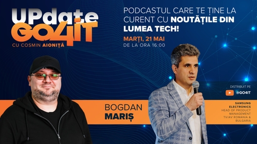 Lansare podcast Update Go4it. Cosmin Aioniță te ține la curent cu tot ce e nou în tehnologie și gaming