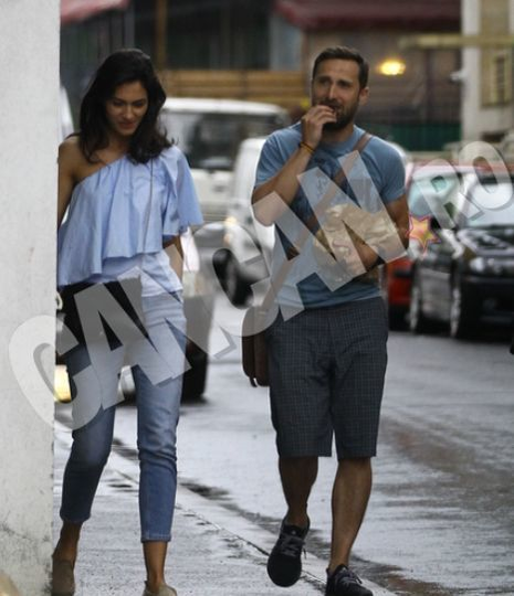 Ioana Ureţu, fosta iubită a lui Bogdan Cervenschi,  şi Dani Oţil