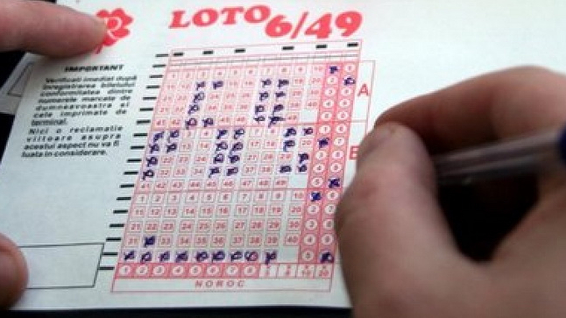 Cel mai NOROCOS roman! Este mai BOGAT cu 2 MILIOANE de EURO, dupa ce a castigat marele premiu la LOTO 6/49!