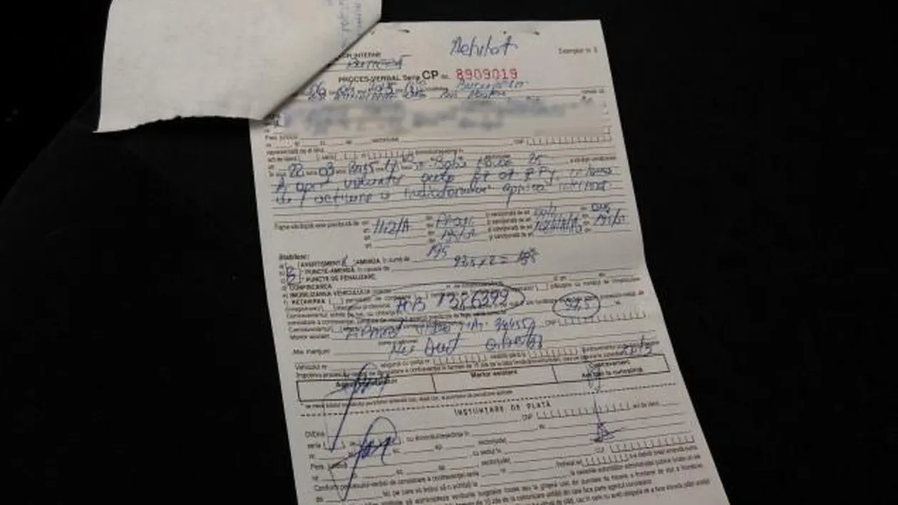 Ce amenzi pot fi plătite la jumătate din valoare în termen de 15 zile