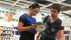 Turcul Andreei Marin se muta in Romania! Zana si-a scos iubitul si “socri” la cumparaturi de casa noua!