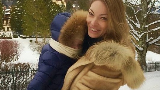 Valentina Pelinel nu-l mai ascunde! Cum arată la 8 luni fiul lui Cristi Borcea 