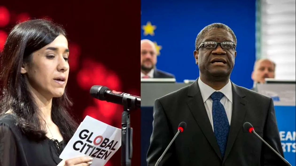 Nadia Murad și Denis Mukwege au primit Premiul Nobel pentru Pace 2018