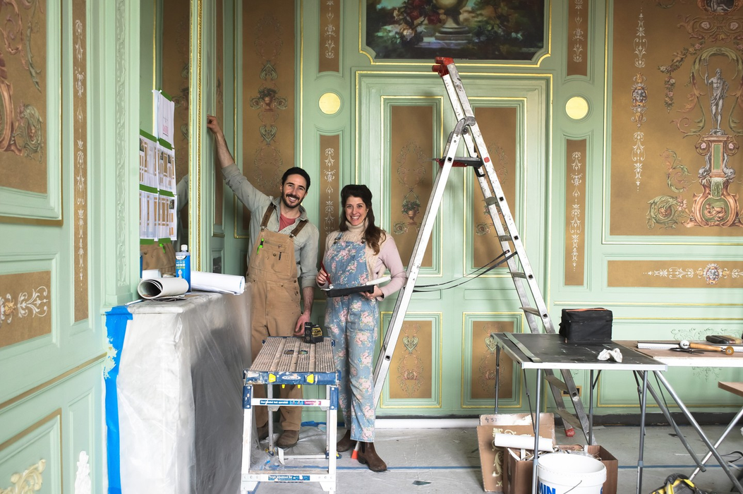 Daphne și Ian Fig, din „Castle Impossible”, vor avea un copil. Sursa foto: Instagram HGTV