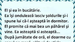 BANCUL ZILEI | El și ea, în bucătărie