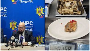 Piedone lovește din nou! Comisarii ANPC au luat cu asalt Centrul Vechi, dar au fost opriți de protestatarii lui Călin Georgescu