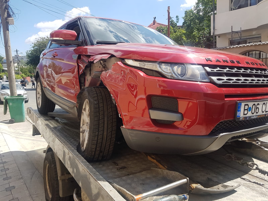 Mașina Margheritei, după accident