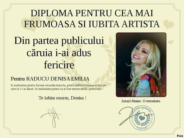 La aproape şase luni de la dispariţie, Denisa Răducu a primit o diplomă. Mesaj emoţionant din partea fanilor
