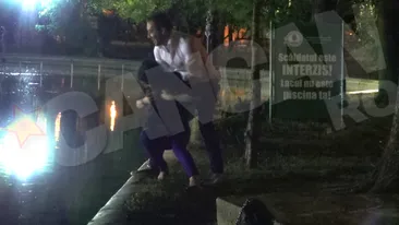 Dragoste cu nabadai! Pentru Stan si Mantea romantismul se traduce in palme, picioare si tras de par! Imagini necenzurate!