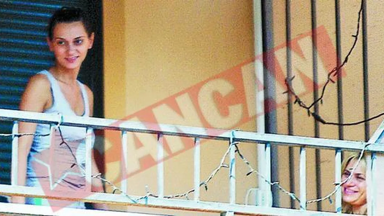 Doamna Ghionea s-a recuperat pe balcon!