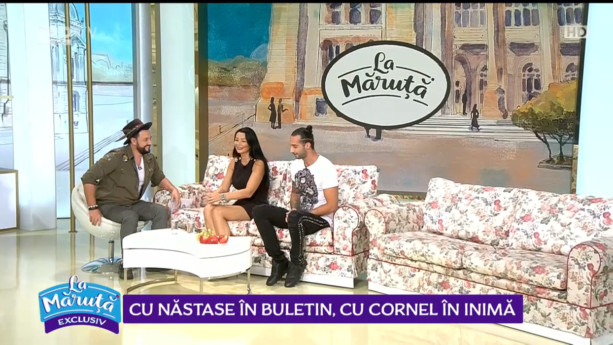 Brigitte Năstase a venit cu iubitul în emisiunea ”La Măruță”