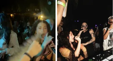 Nicole Cherry, apariție spectaculoasă la petrecerea lui J Balvin. Cum a fost surprinsă artista în Columbia