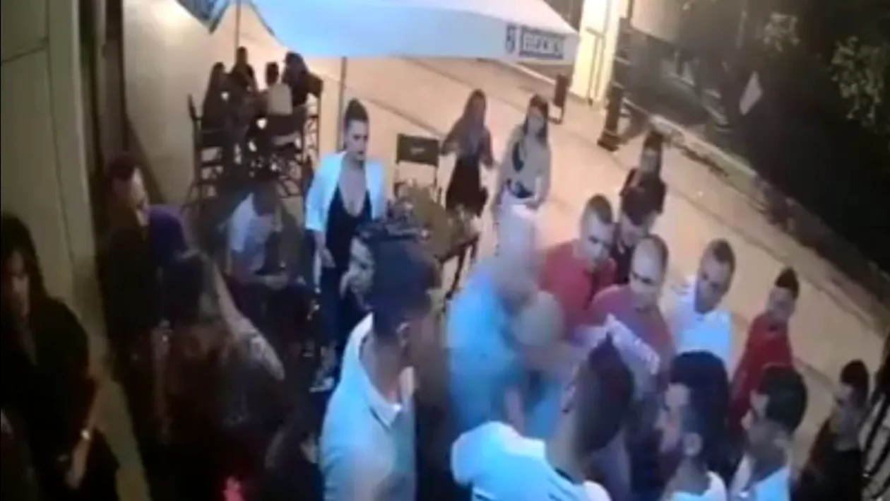 Scandal uriaș în Craiova! Celebrul Ventura l-a dărâmat pe administratorul ”Fibră” cu un cap în gură! VIDEO