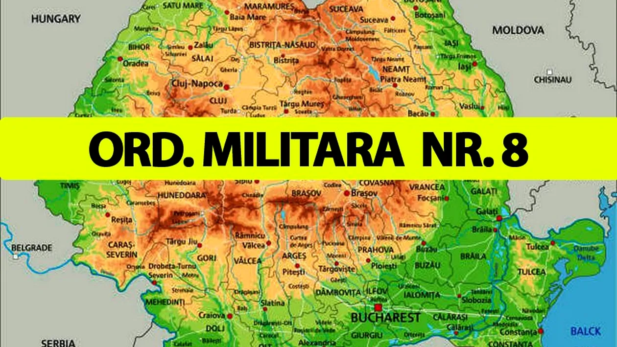 Ordonanța Militară nr 8. Cum se va schimba viața românilor începând de astăzi