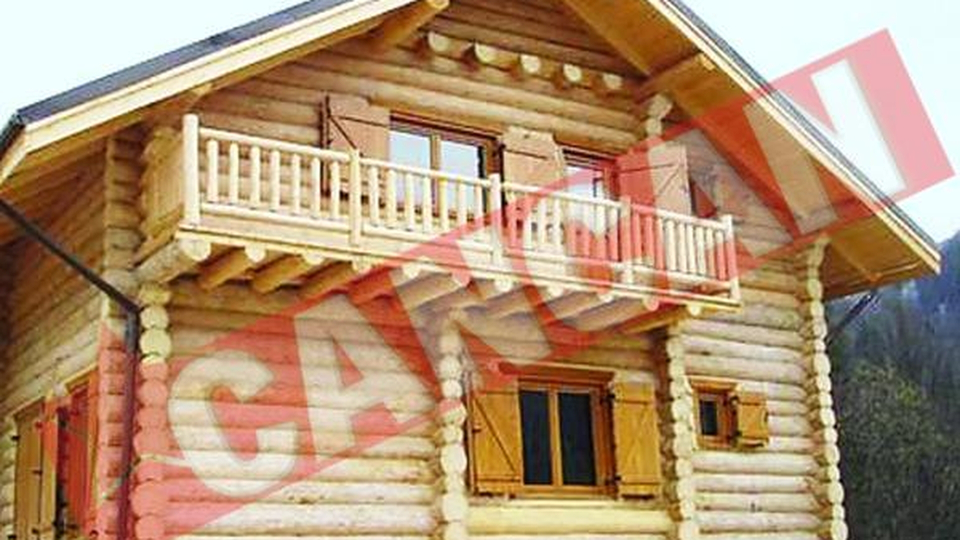Case din busteni cu 350 de euro metrul patrat