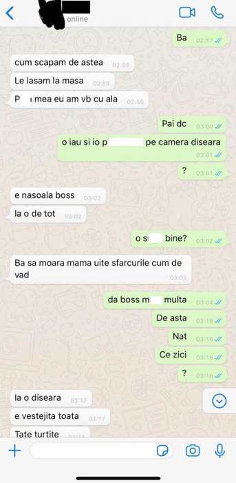 Convorbirile uluitoare între juniorul politicianului și prietenul său