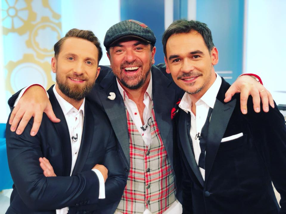 Horia Brenciu, alături de Răzvan și Dani