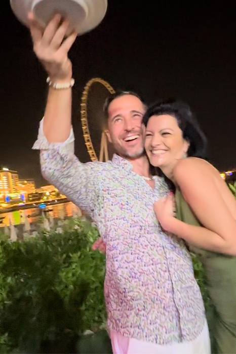 Fotografii de la petrecerea lui Dinu Maxer din Dubai