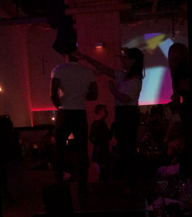Geta Voinea s-a distrat la maximum, alături de un stripper, de Ziua Internațională a Femeii