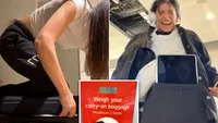 Pentru a nu plăti bagajul de cală, Adriana s-a urcat în avion îmbrăcată cu toate hainele pe care le avea. Cum au reacționat angajații liniei aeriene când au văzut-o