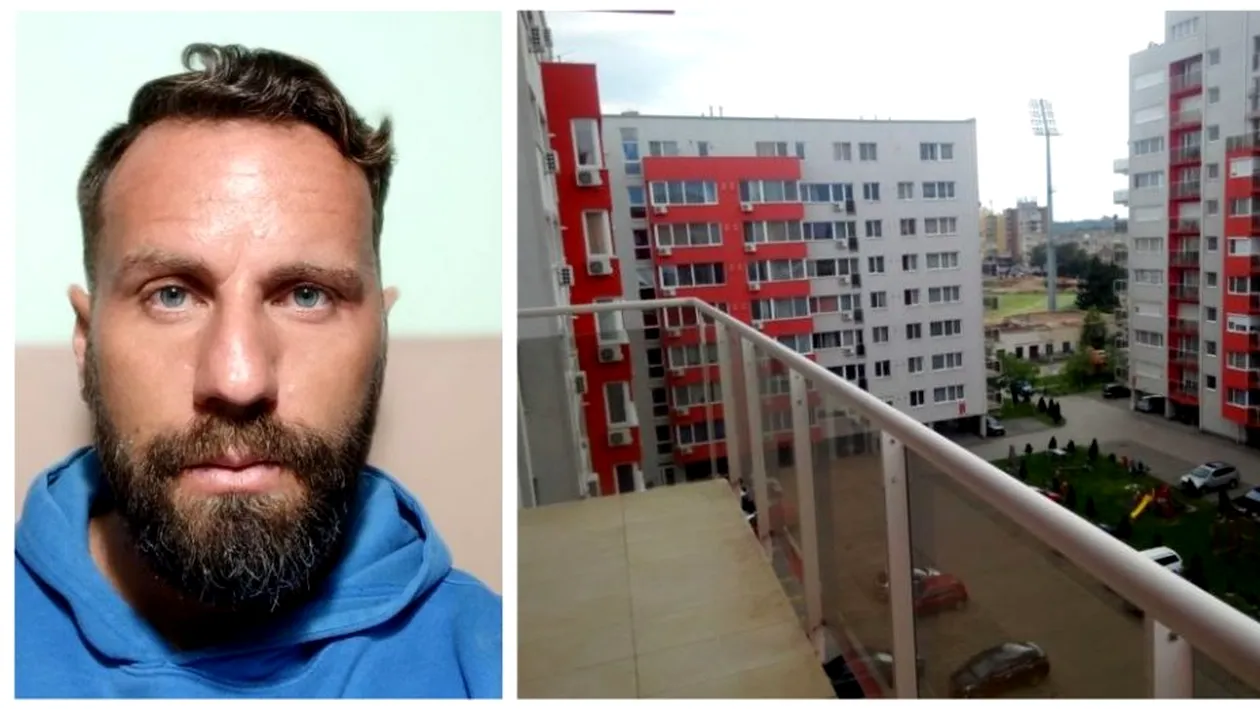 Incident șocant în Arad. Un fost fotbalist s-a aruncat de la etajul șapte al unui bloc