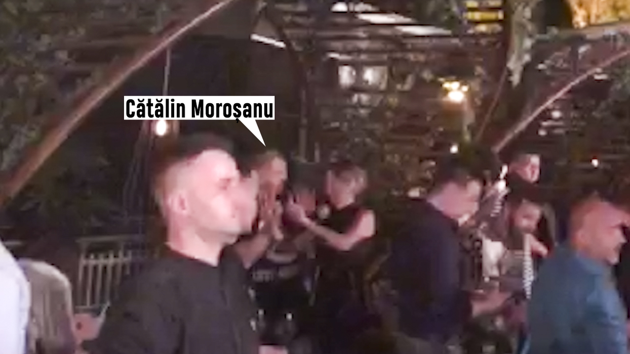 Cătălin Moroșanu a petrecut la NUBA cu Tania și Natalia, două basarabence super-sexy