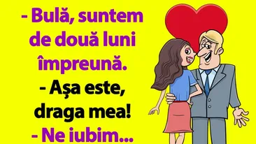 BANC | După o relație de 2 luni, o tânără îl întreabă pe iubitul ei, Bulă