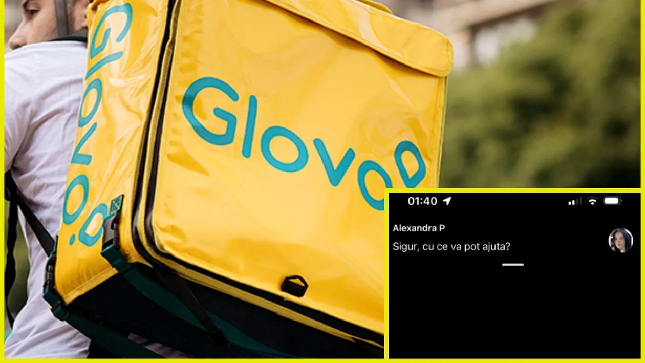 Cum a vrut curierul de la Glovo să șantajeze o clientă din România: „Îmi dai niște bani și vin la tine”