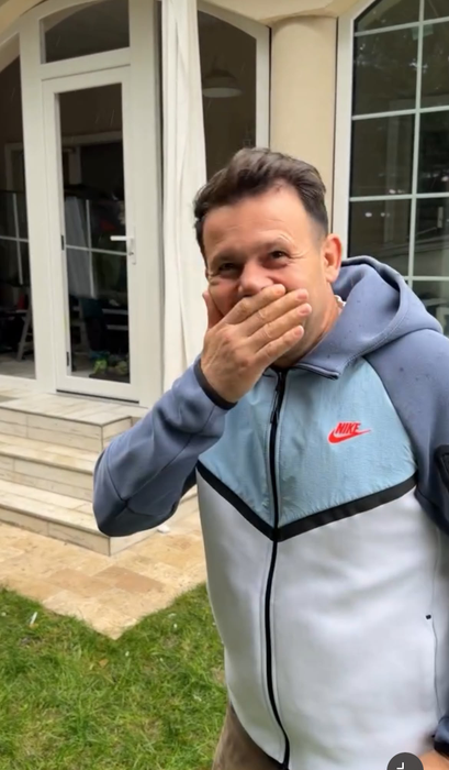 Magicianul Robert Tudor și-a amenajat terasa casei/ sursă foto: Instagram