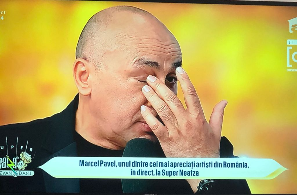 Marcel Pavel, în lacrimi, în direct la Tv. Ce mare regret are în legătură cu mama lui