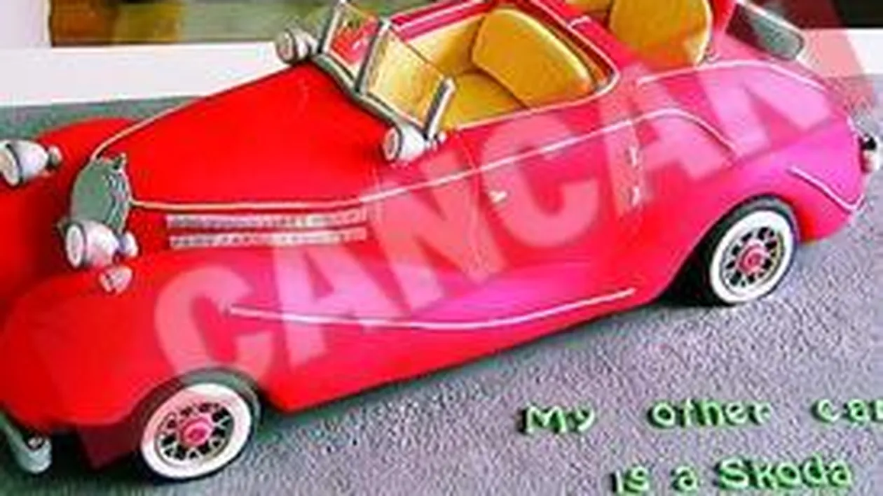 Masini pe post de prajituri