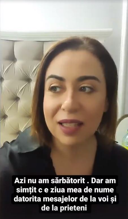 Oana Roman, îndurerară chiar de ziua ei onomastică. A mărturisit cu lacrimi în ochi cine a reușit să îi bucure sufletul: “Sunt acasă cu fiica mea și ne bucurăm una de alta”