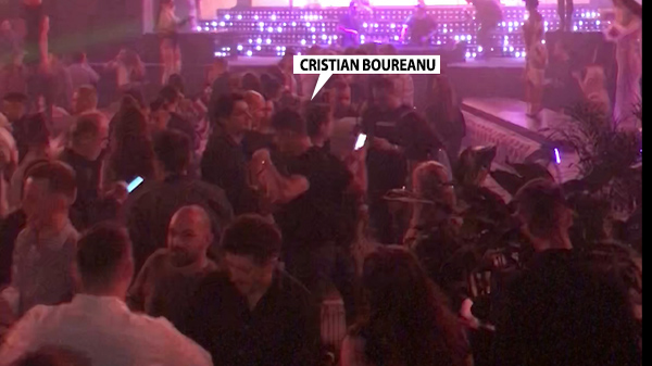 Cristian Boureanu se distrează în club, ca pe vremuri