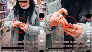 Șocant! O tânără din Sibiu a înțepat o cutie de prezervative dintr-un supermarket, apoi a pus-o înapoi pe raft. Ce s-a întâmplat la scurt timp