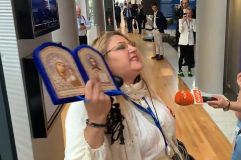 Diana Șoșoacă / Foto: Captură Video