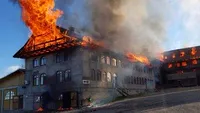 Incendiu Violent la Mănăstirea Roşiori din Suceava!