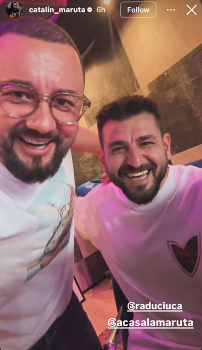 Cătălin Măruță și Radu Ciucă/ sursă foto: Instagram