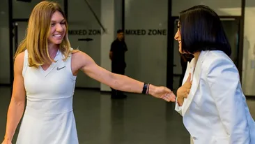 Andra Măruță a spus adevărul! Ce s-a întâmplat, de fapt, în timp ce Simona Halep își prezenta trofeul Wimbledon pe Arena Națională
