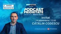 Cătălin Codescu vine la „Podcast cu Prioritate” #112. ProMotor analizează principalele probleme de siguranță rutieră din România