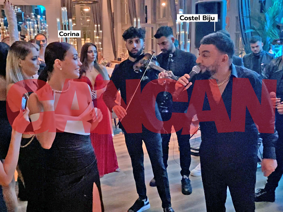 Corina și Costel Biju, într-unul dintre momentele show-ului (Foto: CANCAN.RO)