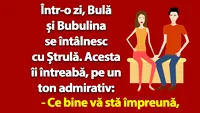 BANC | Bulă și Bubulina se întâlnesc cu Ștrulă