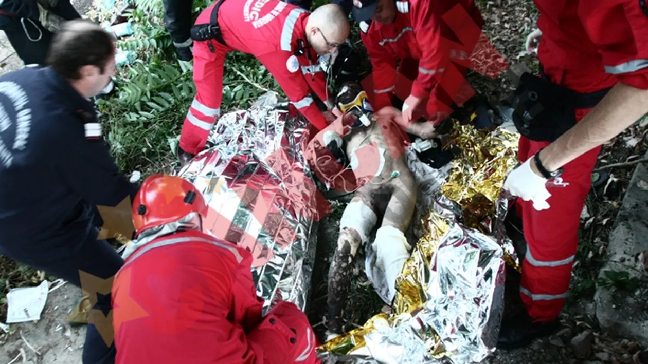 S-a electrocutat furand fier vechi