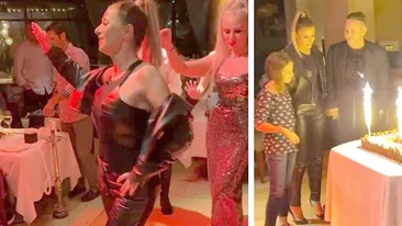 Anamaria Prodan s-a dat în spectacol pe manele într-un restaurant de lux din Dubai. A fost filmată în timp ce se săruta pasional cu soțul ei, Laurențiu Reghecampf