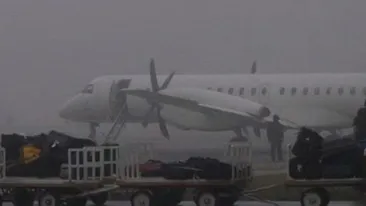 Ceata cauzeaza probleme! Sase curse au intarzieri pe Aeroportul Henri Coanda!