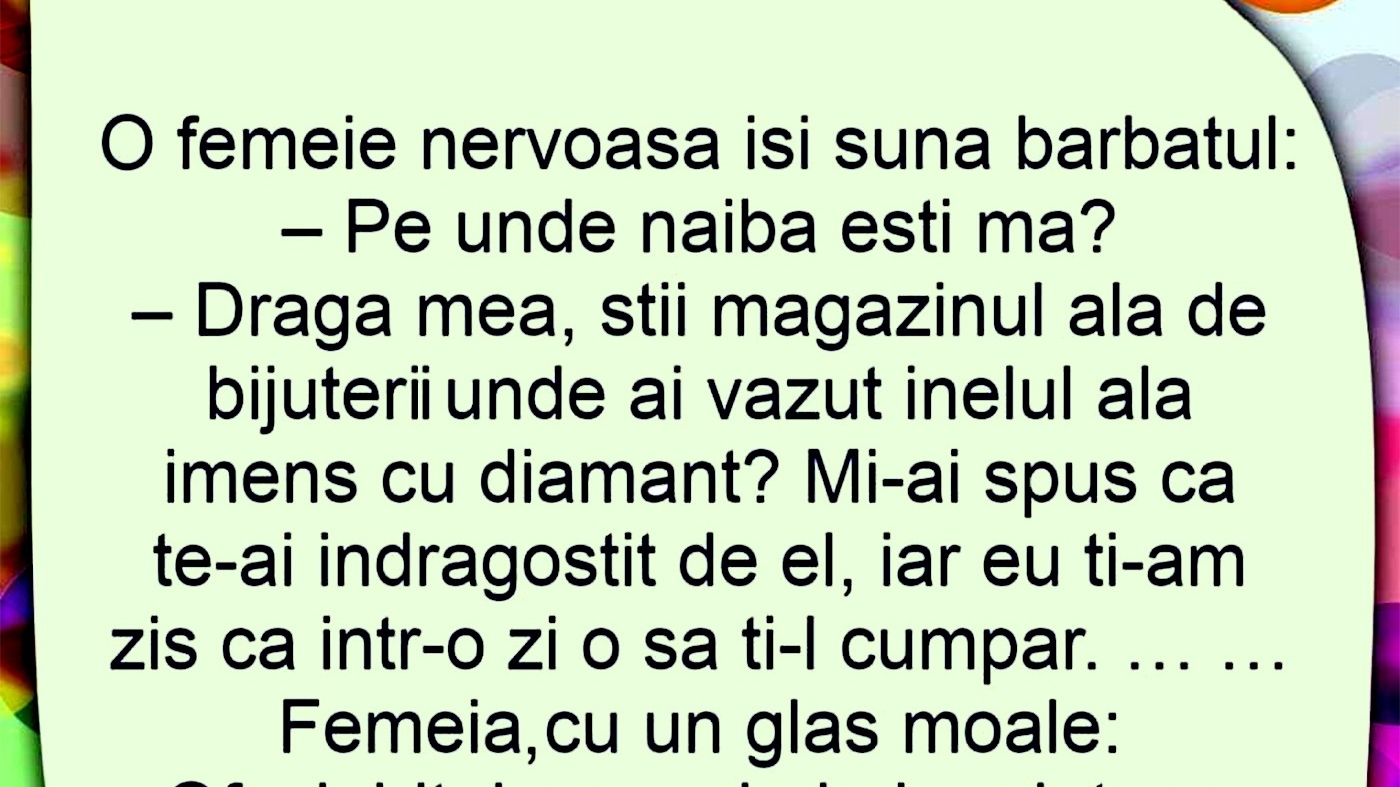 Bancul sfârșitului de săptămână | O femeie nervoasă își sună bărbatul